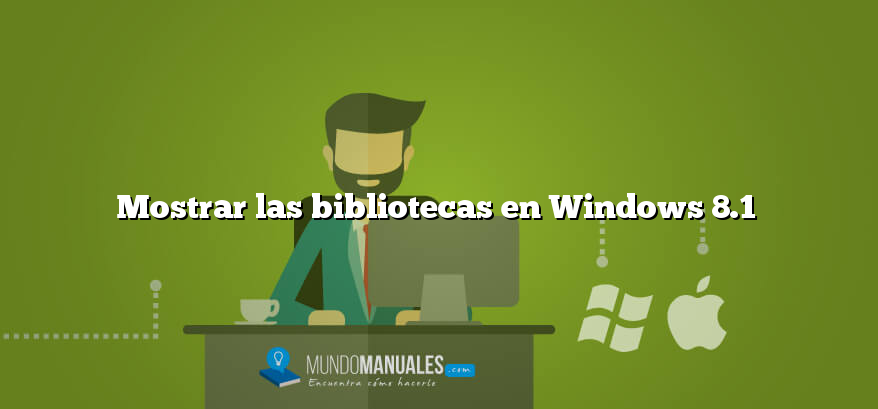 Mostrar las bibliotecas en Windows 8.1