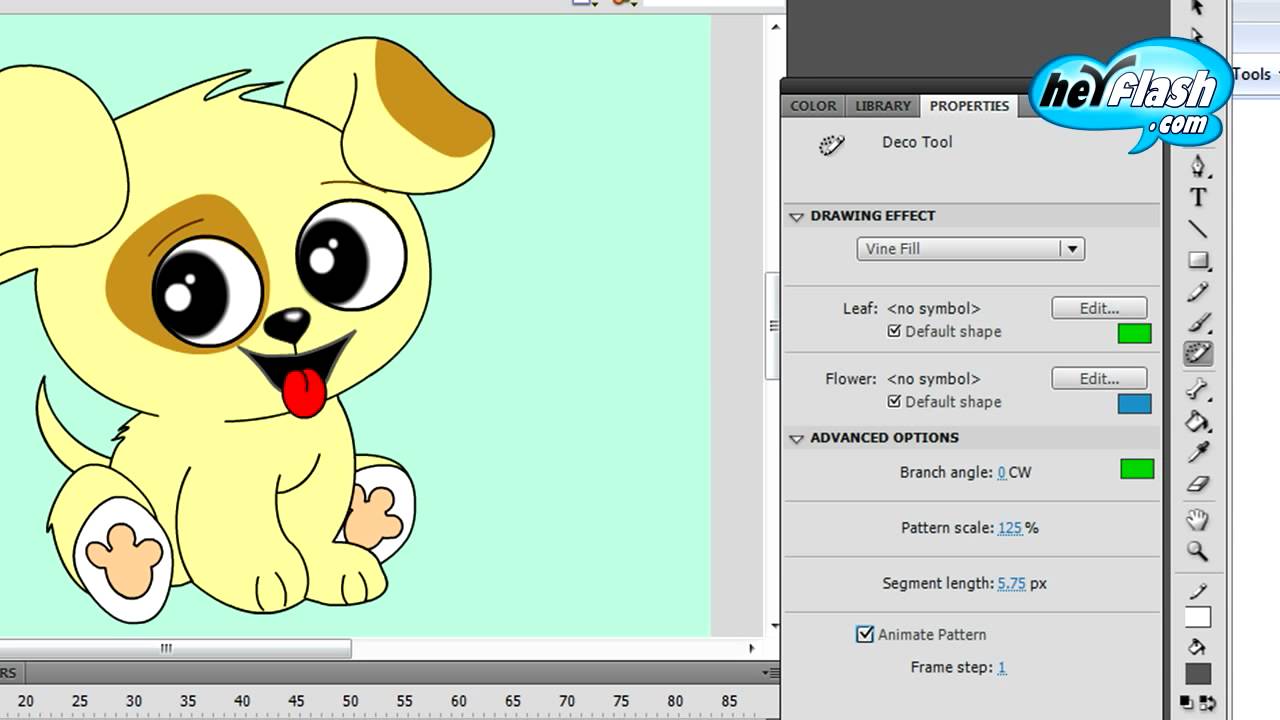 Herramienta para Crear Animaciones de Fondo en Adobe Flash