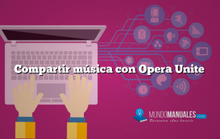 Compartir música con Opera Unite