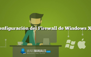 Configuración del Firewall de Windows XP